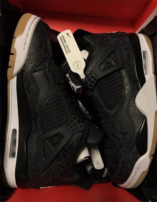 Air Jordan 4 Retro 'Black Laser' photo review